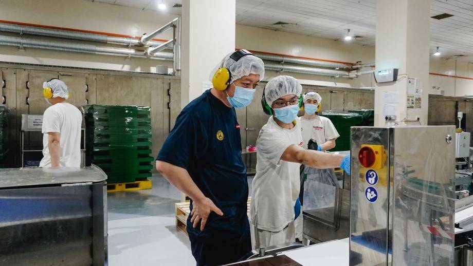 Barry Callebaut Singapore's Fourth Line