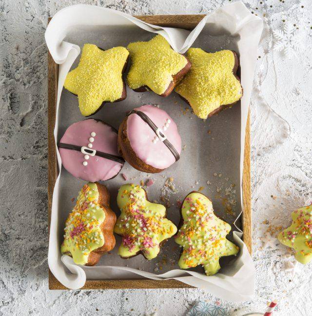 Christmas Donuts, made by Sarah Hartnett