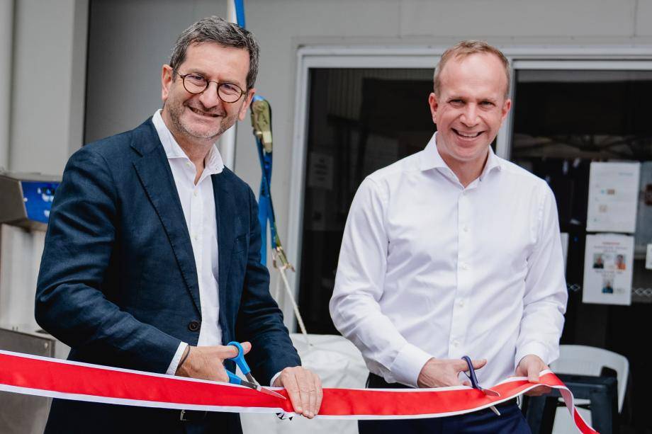 Jo Thys, President Asia Pacific and Denis Convert, Managing Director Australia