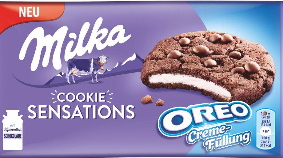 Milka Cookies Sensations Oreo Creme