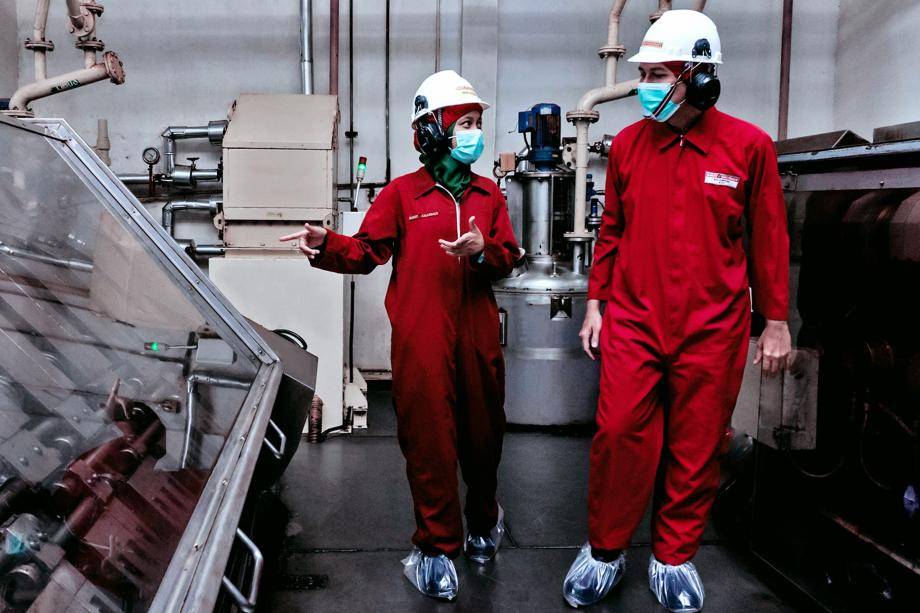 Barry Callebaut's Cocoa Factory in Bandung