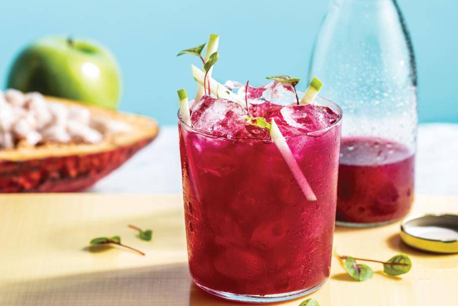 cacaofruit juice