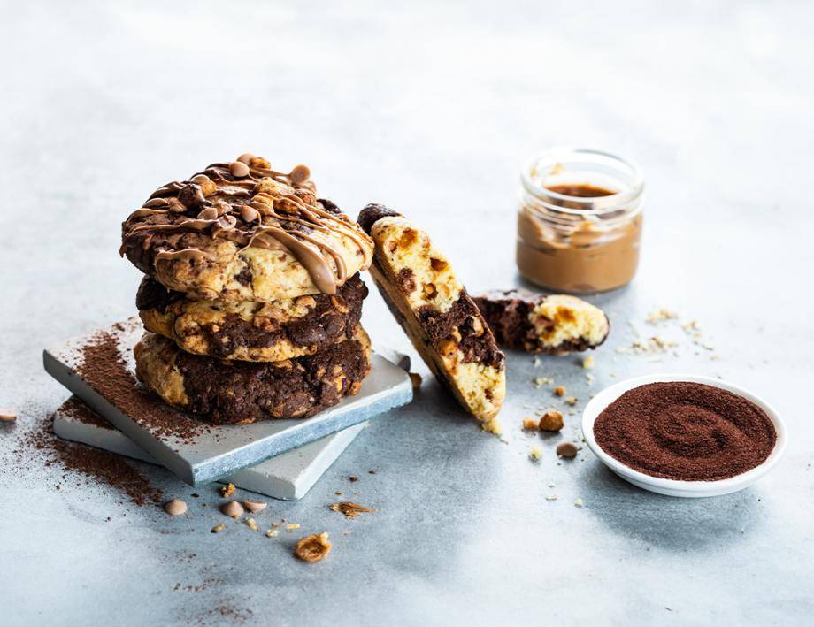 Cookie cacaofruit powder