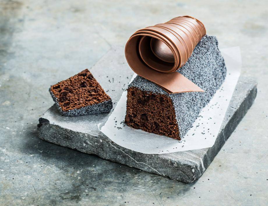 Cake cacaofruit powder