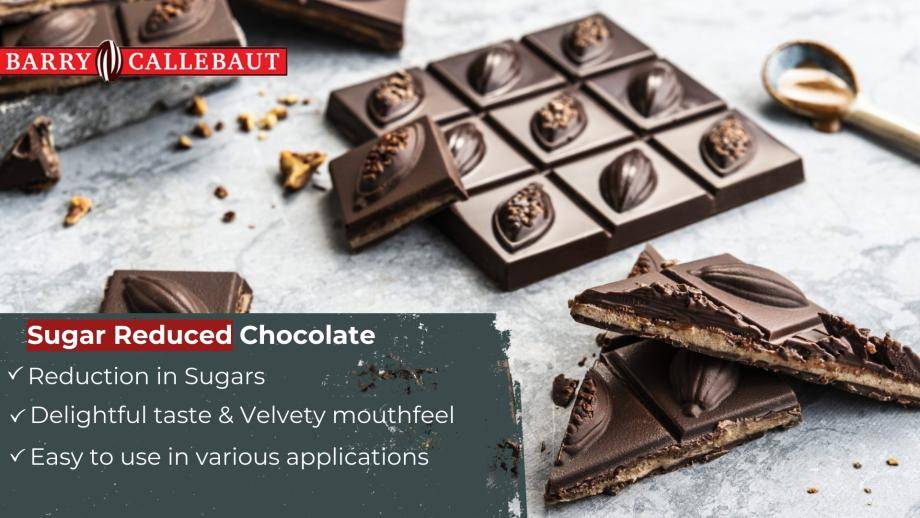 sugar reduced chocolate treats