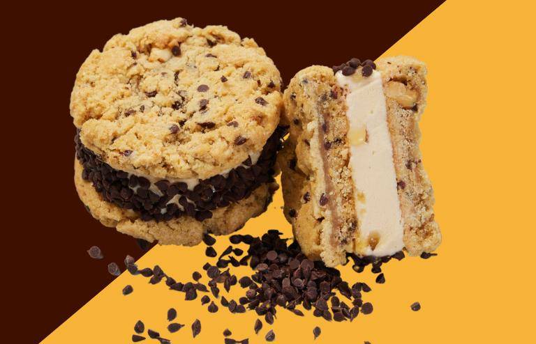 ice cream cookie sandwich