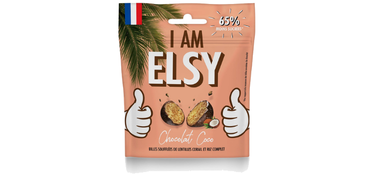 ELSY - Healthy chocolate balls coated with 1% Without added sugar (& polyols free) milk & dark chocolate 
