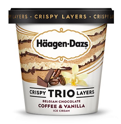  Haagen-Dazs Crispy Trio Layers