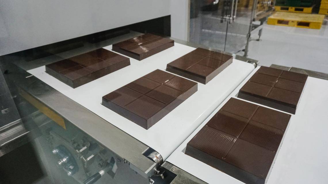 Chocolate blocs - Barry Callebaut Singapore's Fourth Line