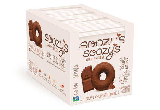 box of soozy snacks