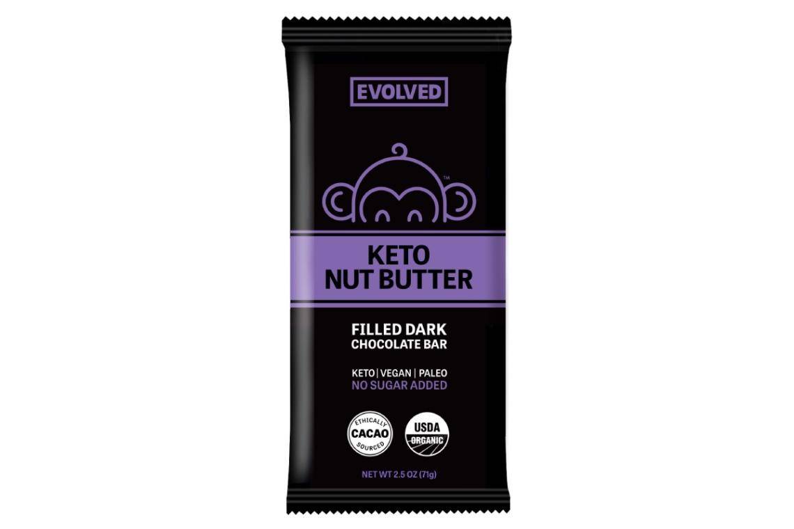 keto nut butter bar packaging