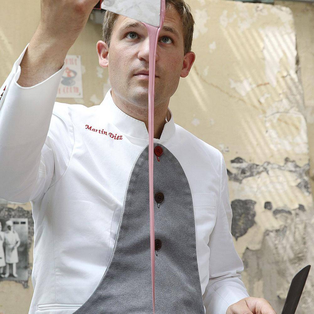 chef martin working in the BC studio