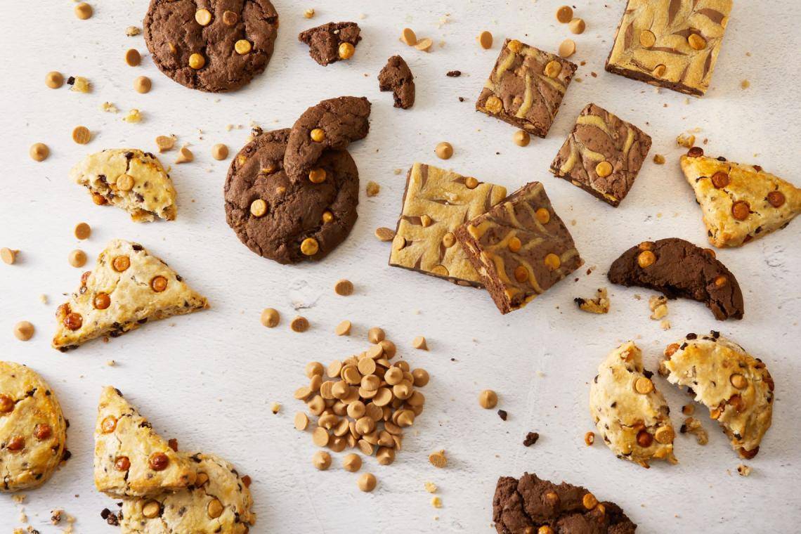 caramel aura cookies and brownies