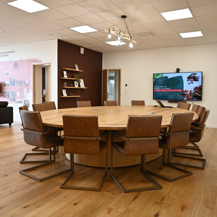 Main meeting area of the Bensdorp Excellence Center