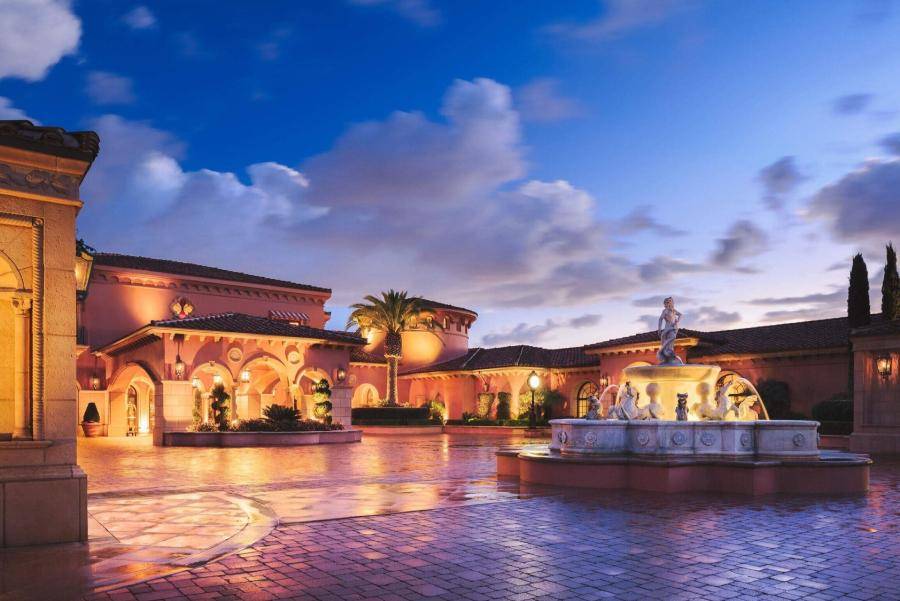 front facade of fairmount grand del mar hotel