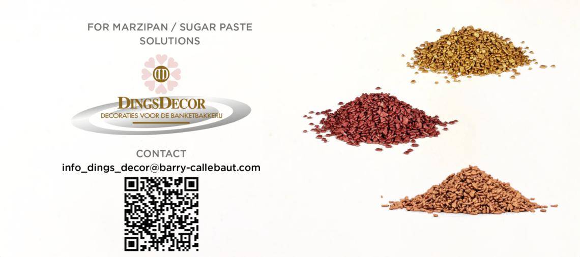 Customization marzipan sugar paste
