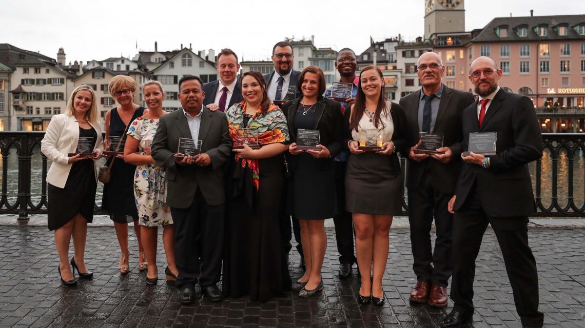 Chairman's Award 2017 group picture