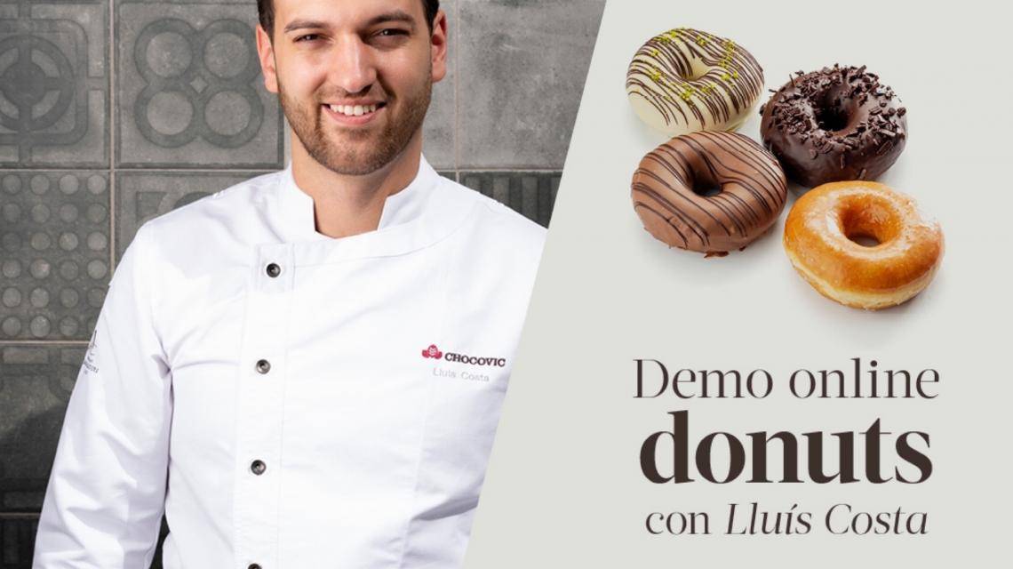 Recetas donuts de chocolate artesanales Lluís Costa
