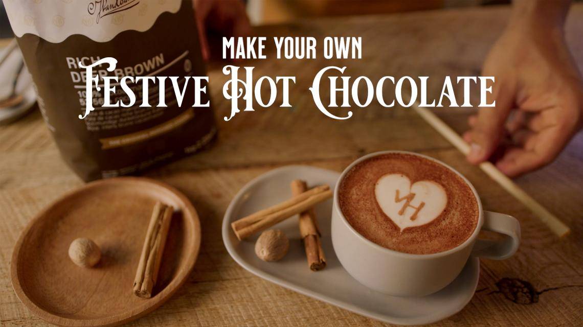 Van Houten Festive hot chocolate by Dhan Tamang