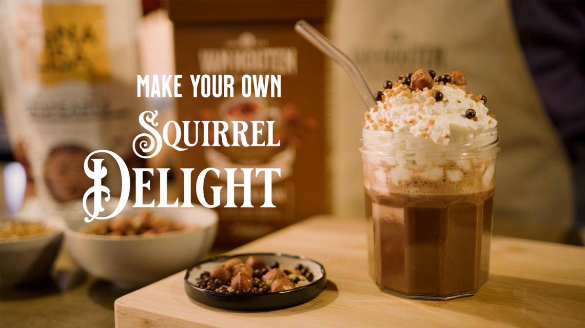 Van Houten A hot Squirrel delight drink by Nir Chouchana 