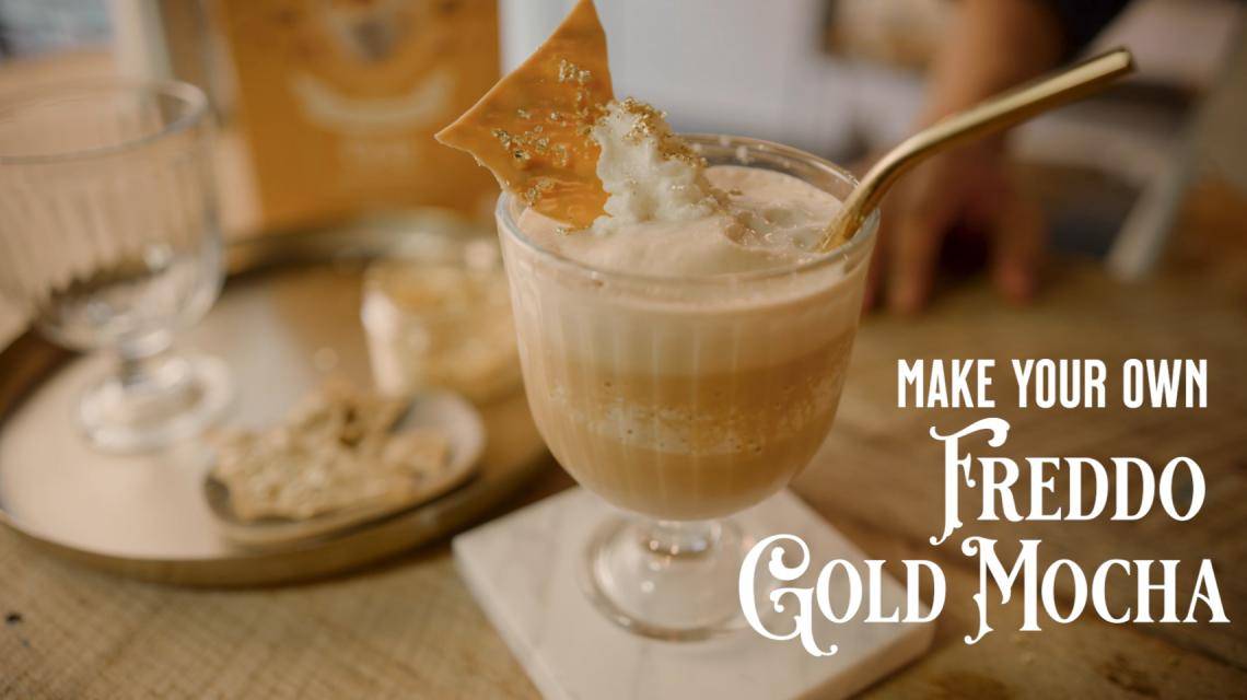 Van Houten Freddo Gold Mocha by Dhan Tamang - tutorial video 