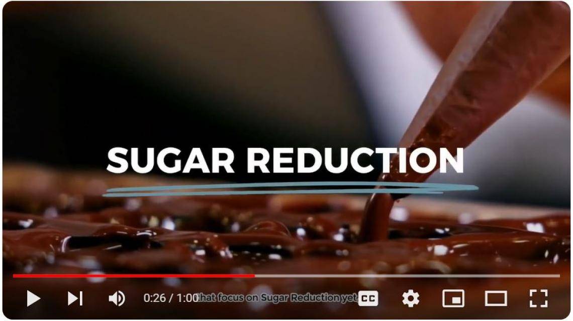 sugar reduced chocolate