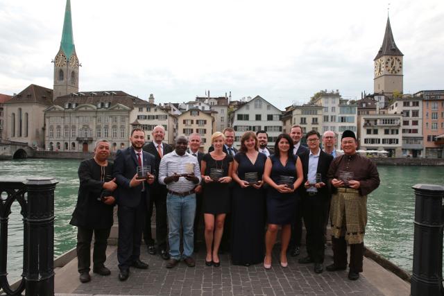 Chairman's Award 2016 winners group picture