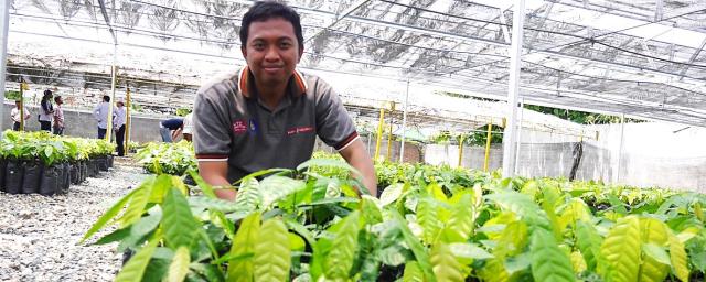 Umar, an agronomist with Barry Callebaut since 2013