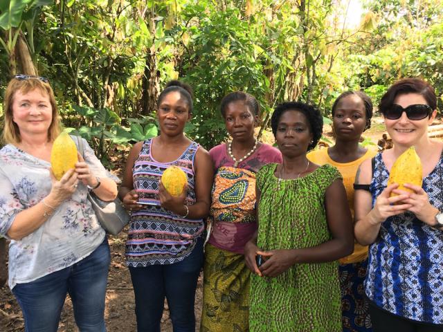 Empowering women in cocoa