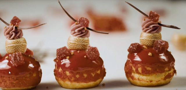 Glazed choux by martin diez