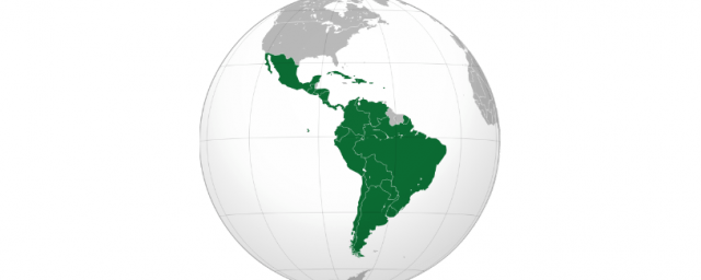 Map Latin America