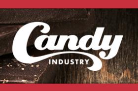 candy industry in white text