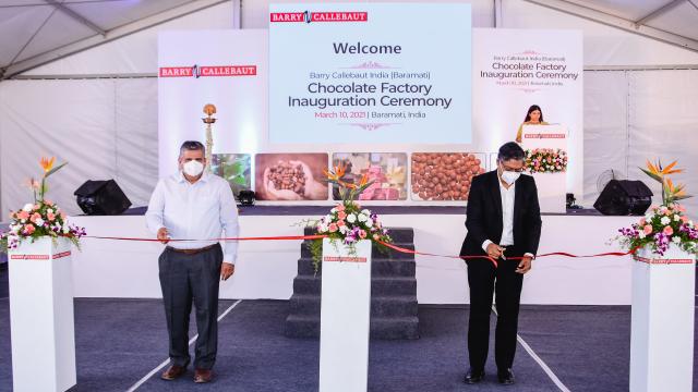 Barry Callebaut Baramati Factory India Ribbon Cutting Ceremony