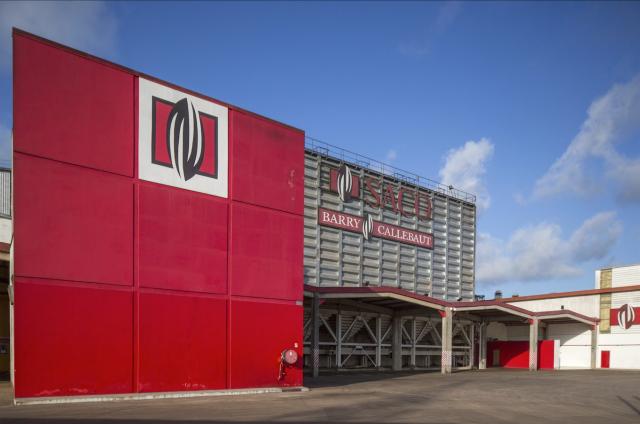 Barry Callebaut cocoa factory in San Pedro, Côte d'Ivoire