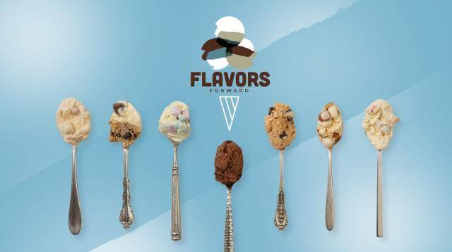 Spoons with Ice Cream