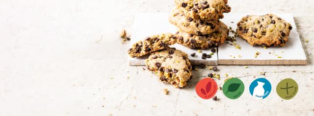 Cookies on a table