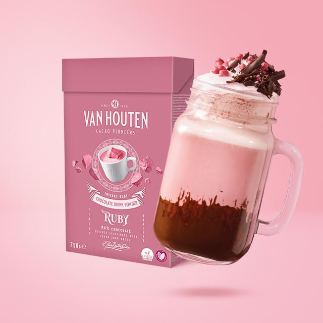 VH ruby chocolate drink powder