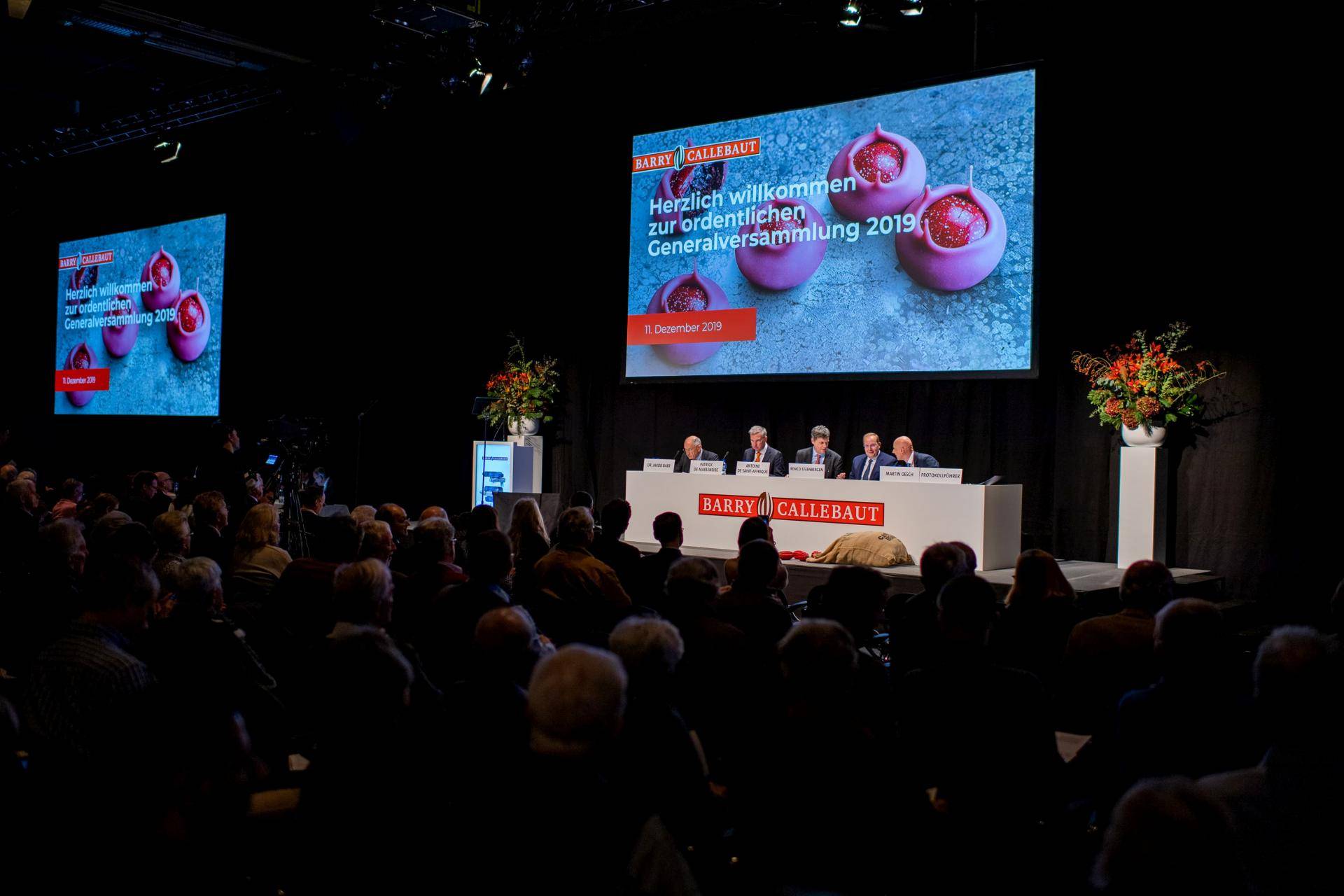 Annual General Meeting 2023 Barry Callebaut